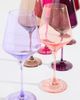 Estelle Colored Glass Estelle Colored Glass Stemware Set of 6 Fsa/Amth/Crl Pch/Pnk/Rd/Lav/Am One - 4