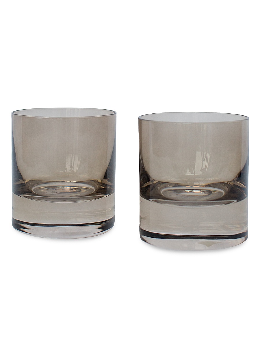 Tinted Rocks Glasses 2-Piece Set