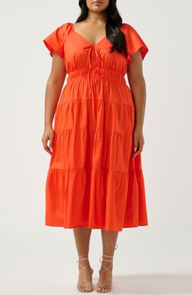 Estelle Estelle Ana Cotton Midi Dress