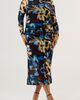 Estelle Estelle Cleo Ruched Long Sleeve Body-Con Maxi Dress - 1