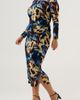 Estelle Estelle Cleo Ruched Long Sleeve Body-Con Maxi Dress - 3