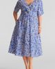 Estelle Estelle Dreamaya Floral Front Flap Fit & Flare Midi Dress - 1