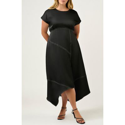 Estelle Estelle Josephine Handkerchief Hem Dress