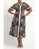 Estelle Estelle Lune Print Midi Dress - 1