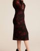 Estelle Estelle Noa Mesh Sleeve Midi Dress - 3