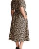 Estelle Estelle Noirette Bow Print Midi Dress - 2
