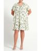 Estelle Estelle Oliviana Leaf Print Shift Dress - 1