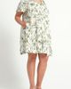 Estelle Estelle Oliviana Leaf Print Shift Dress - 3