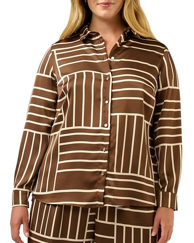 Estelle Plus Estelle Plus Josie Printed Shirt