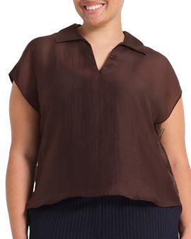 Estelle Plus Estelle Plus Kelly Collared Top