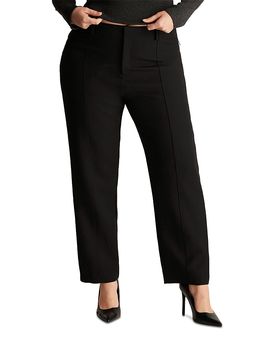 Estelle Plus Estelle Plus Pluto High Rise Straight Ankle Pants