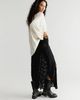 ESTHE ESTHE Trapeze Lace Sheer Midi Skirt - 2