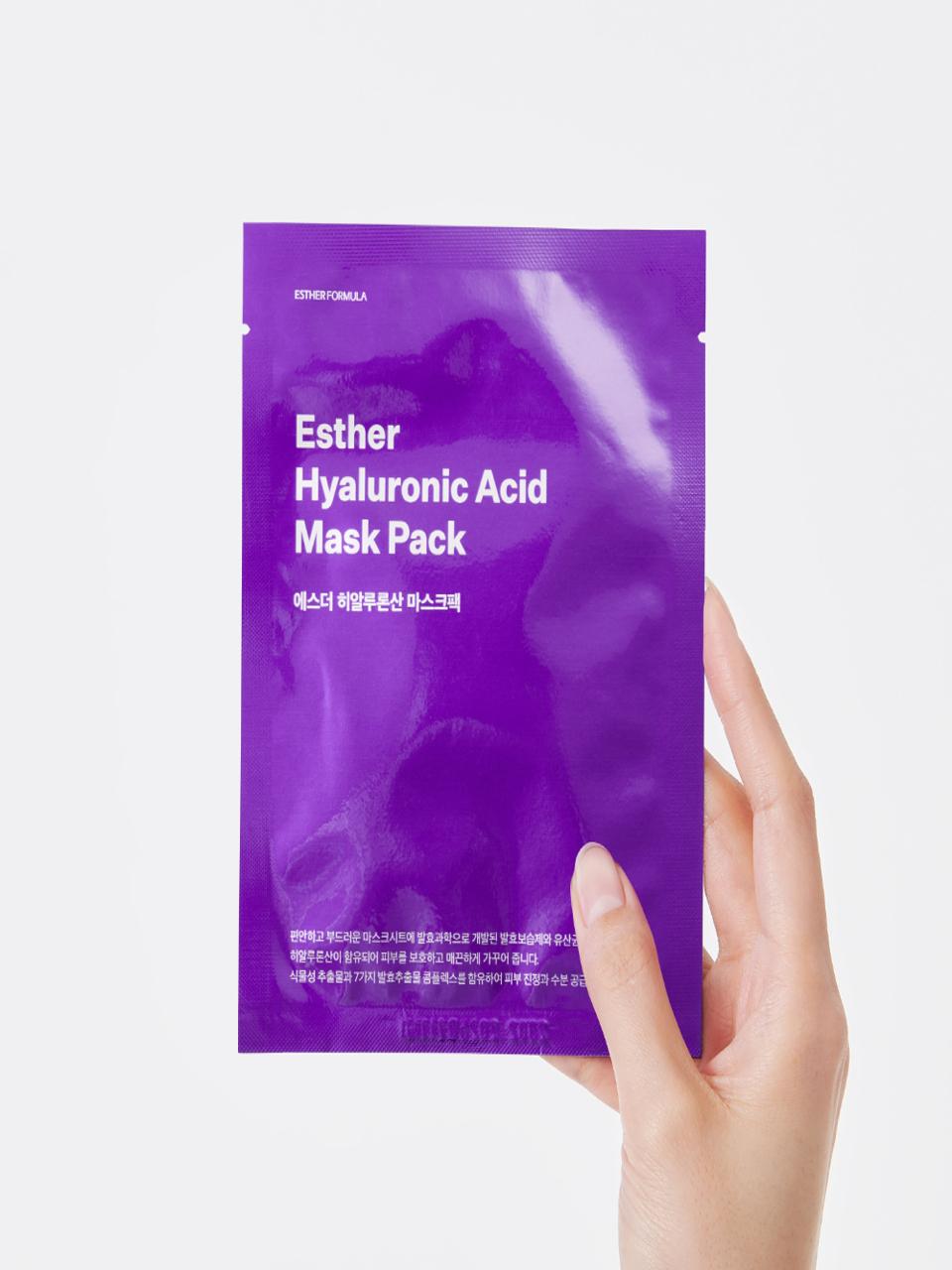ESTHER FORMULA Esther Hyaluronic Acid Mask Pack 1Box 10Sheets