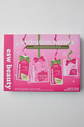 ESW Beauty ESW Beauty Hydration Heroes Skincare Gift Set in Pink at Urban Outfitters