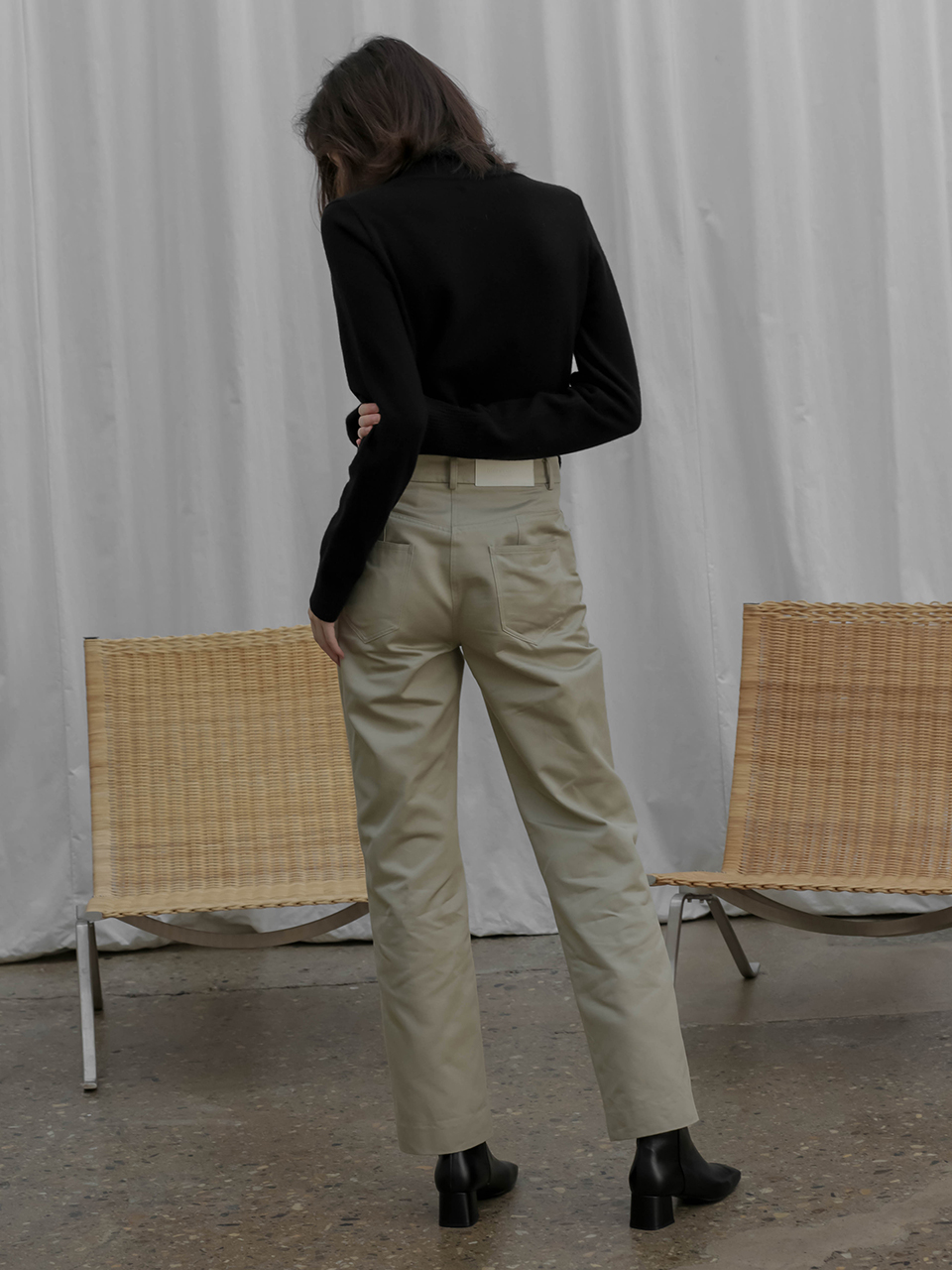 Et demain 002 SHIBAYA Cotton Pants