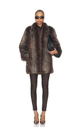 ET OCHS ET OCHS Cooper Pelted Coat