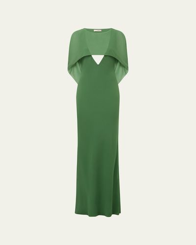 Et Ochs Reese Draped Cutout Mermaid Gown