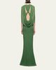 Et Ochs Reese Draped Cutout Mermaid Gown - 3