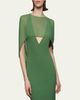 Et Ochs Reese Draped Cutout Mermaid Gown - 5
