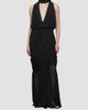 Et Ochs Women's Arabella Draped Tassel-Trim Chiffon Gown - 2