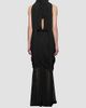 Et Ochs Women's Arabella Draped Tassel-Trim Chiffon Gown - 3