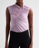 Et Ochs Women's Bree Chiffon Ruched Bodysuit - 5