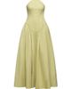 Et Ochs Women's Camille Stretch-Cotton Strapless Maxi Dress - 6