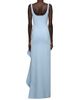 Et Ochs Women's Drew Fine-Knit Ruffle Scoopneck Gown - 2