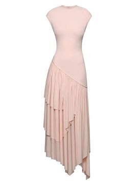 Et Ochs Women's Elowen Asymmetric Knit Combo Maxi Dress