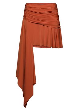 Et Ochs Women's Emerson Side Drape Miniskirt
