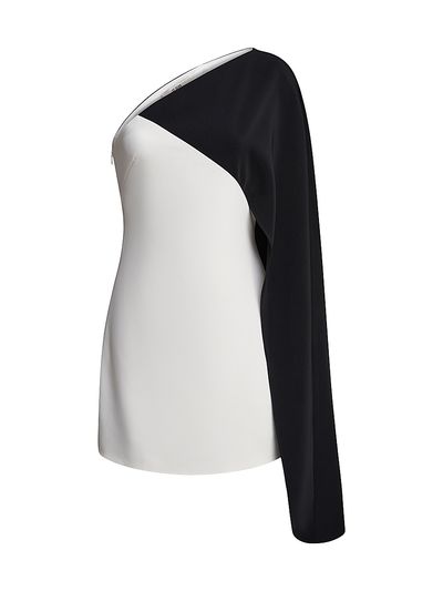 Et Ochs Women's Erica One-Shoulder Colorblocked Dress