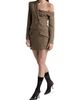 Et Ochs Women's Jules Plaid Asymmetric Miniskirt - 2