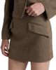 Et Ochs Women's Jules Plaid Asymmetric Miniskirt - 6