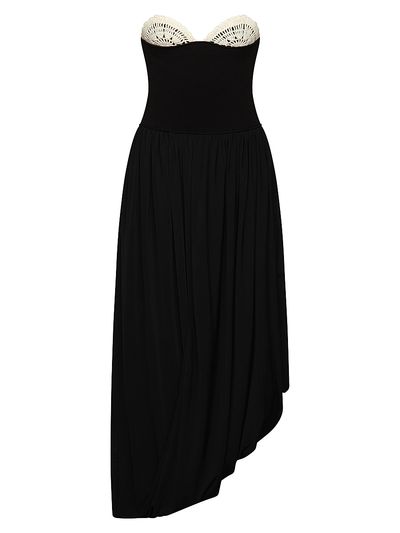Et Ochs Women's Noa Strapless Assymetric Maxi Dress