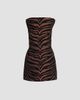 Et Ochs Women's Odette Zebra Mini Dress - 1