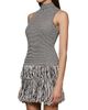 Et Ochs Women's Pernille Textured Fringe Minidress - 4
