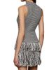 Et Ochs Women's Pernille Textured Fringe Minidress - 7