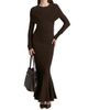Et Ochs Women's Phoenix Rib-Knit Wrap Maxi Dress - 3