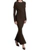 Et Ochs Women's Phoenix Rib-Knit Wrap Maxi Dress - 4