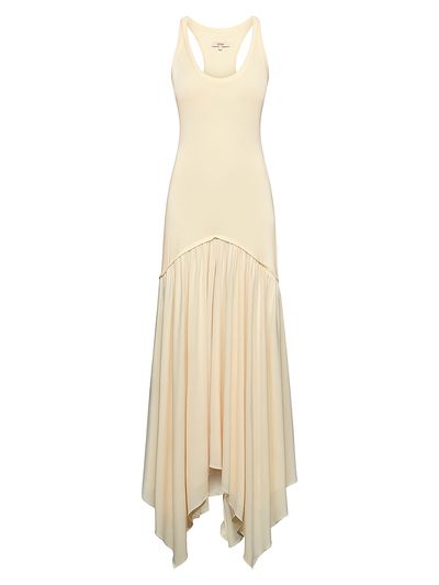 Et Ochs Women's Ramona Asymmetric Stretch-Jersey Scoopneck Maxi Dress