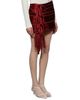 Et Ochs Women's Reed Draped Bow Miniskirt - 4