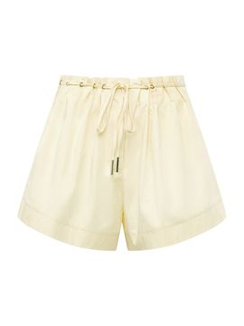 Et Ochs Women's Ripley Stretch-Cotton Drawstring Shorts
