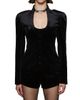 Et Ochs Women's Vaud Tailored Velvet Jacket - 2