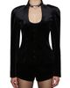 Et Ochs Women's Vaud Tailored Velvet Jacket - 7
