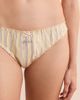 Etam Etam Benicio Striped Cotton Brazilian Panties - 3