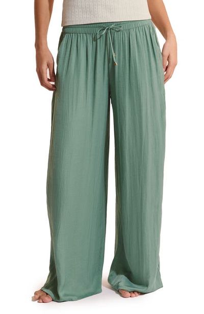 Etam Etam Cheeta Wide Leg Pajama Pants