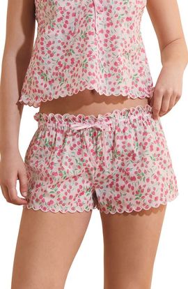 Etam Etam Feuilline Pajama Shorts