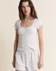 Etam Etam Katell Pointelle Cotton Pajama Shorts - 5