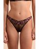 Etam Etam Nova Embroidered Tulle Tanga Panties - 1