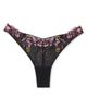 Etam Etam Nova Embroidered Tulle Tanga Panties - 4